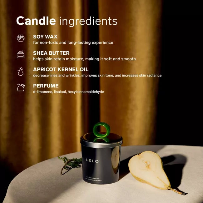 Flickering Touch Massage Candle