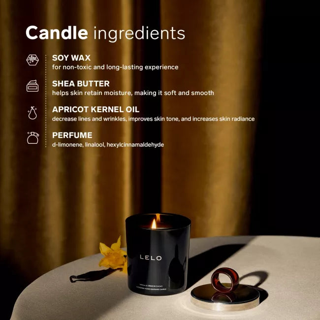 Flickering Touch Massage Candle